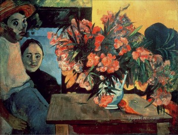  flores Obras - Te Tiare Farani Ramo de Flores Postimpresionismo Primitivismo Paul Gauguin